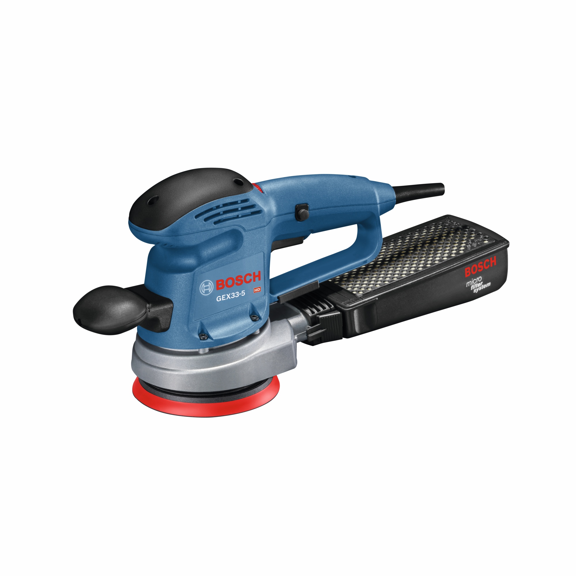 Bosch Multi-Hole Random Orbit Sander/Polisher — 5in., Model# GEX33-5N